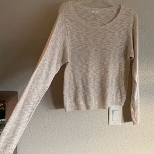 Oatmeal b.p sweater